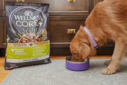 According to Wellness Pet, palatability testing showed Wellness CORE+ Healthy Weight was preferred over select leading weight management dry dog foods.