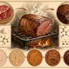 19th Century Textbook Illustration Documenting The Maillard Browning Reactions