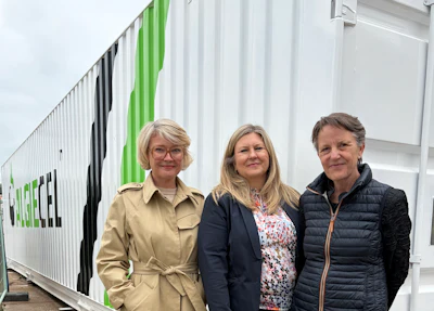 New appointments bring finance, industrial scale-up, governance and renewable energy expertise as Algiecel advances toward commercial production. From left: Mette Ingeman Pedersen, Susanne Palsten Burchardt and Tove Feld.