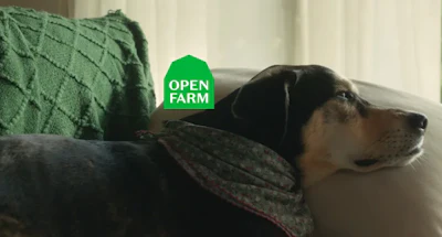 Open Farm&rsquo;s new brand campaign &lsquo;Pets Are Perfect. So, We Must Be Too.&rdquo; rolls out internally with two hero spots.