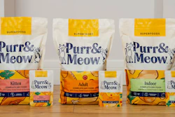 The reformulated cat recipes include prebiotics, postbiotics, psyllium husk, apple and Mojave yucca.