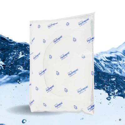 Water ice pack EPR fee: about 0.55p (US$0.0074) per 500g unit — only the outer plastic film counts as chargeable packaging.