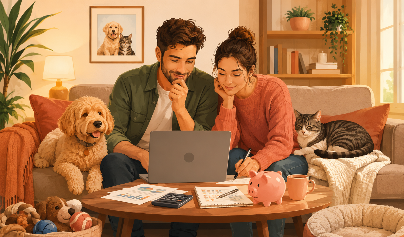 Young Family With Pets No Kids Chat Gpt