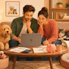 Young Family With Pets No Kids Chat Gpt