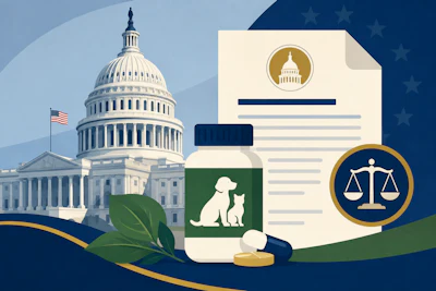 NASC is finalizing language for the Animal Health Supplement Act and plans to seek congressional sponsors starting in September, with formal introduction likely in 2027.