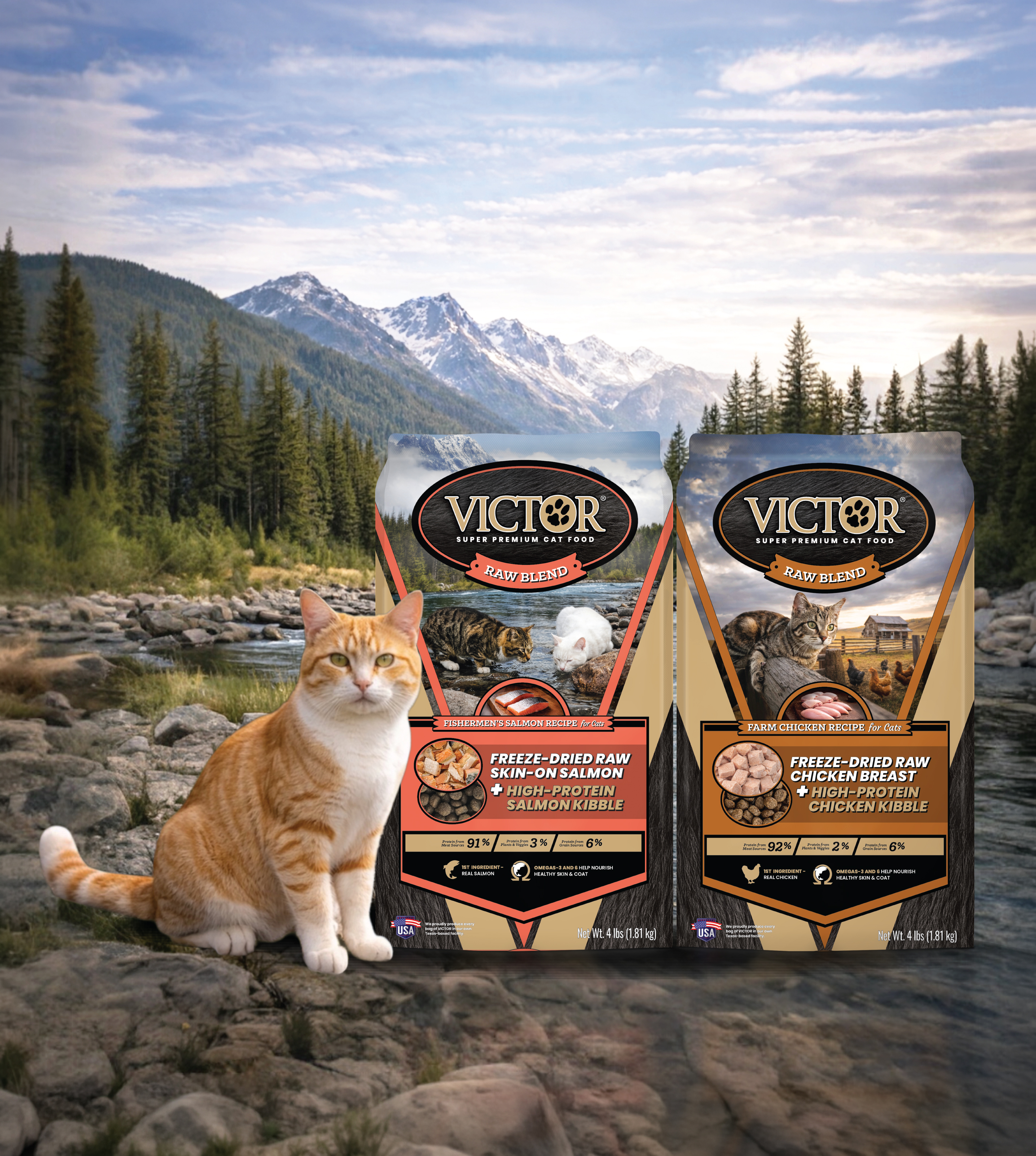 Freeze Dried Raw Victor Cat