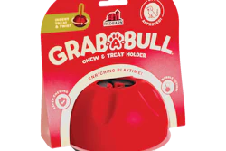 Grab-A-Bull is built to support a variety of regularly sized bully sticks and chews.