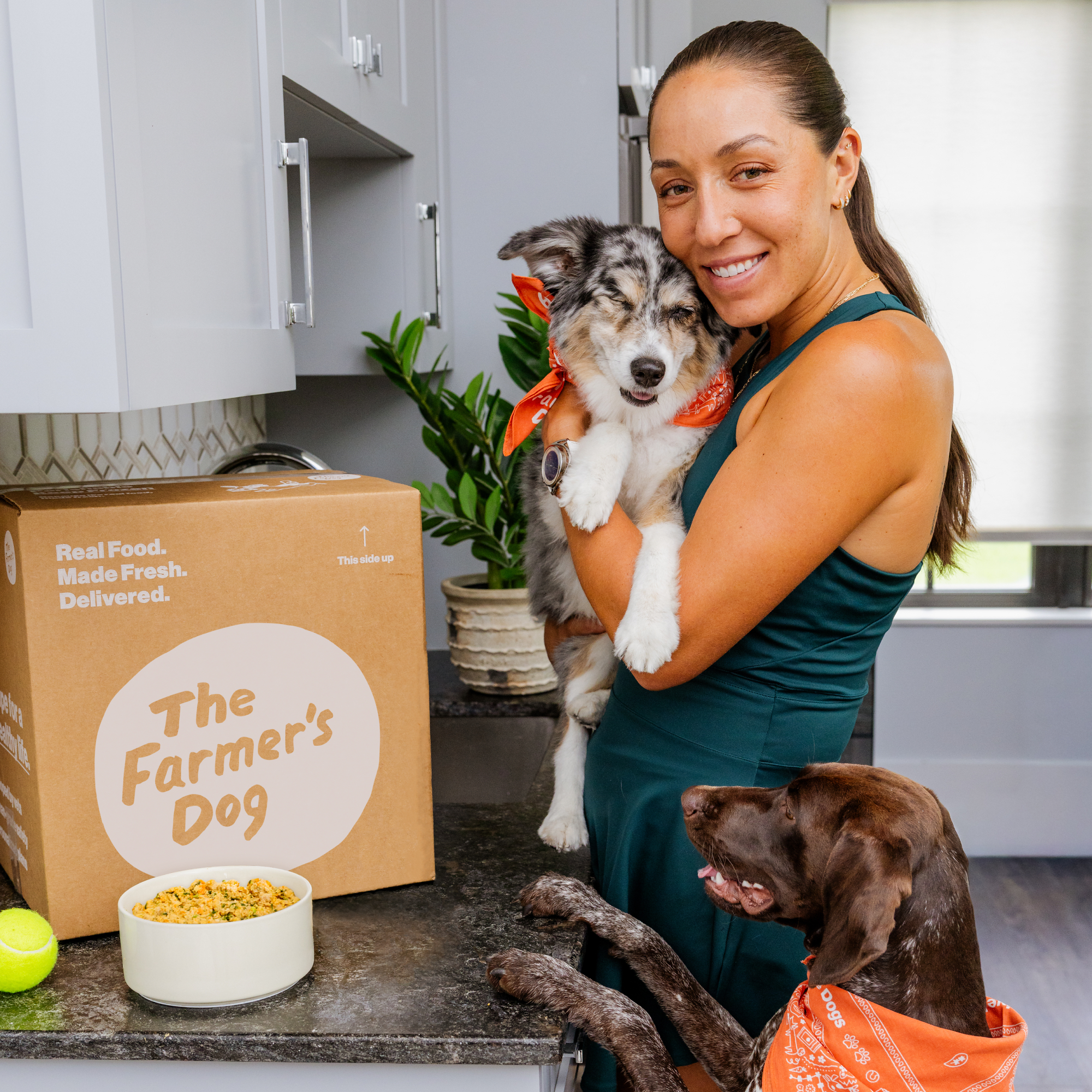 The Farmer's Dog partners with No. 1 U.S. women's tennis player Jess Pegula.