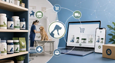 Pet supplement shoppers now split their purchases across pet stores, vet clinics, e-commerce and direct-to-consumer websites, according to new industry research.