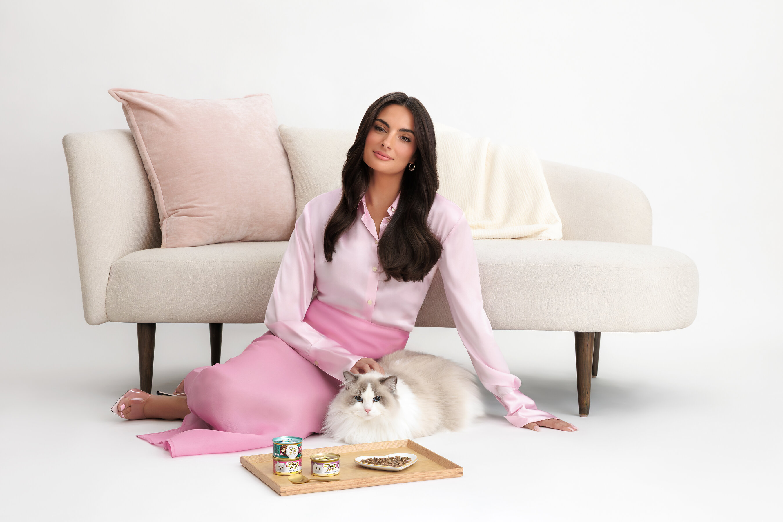 Fancy Feast and Paige DeSorbo, along with her cat, Daphne, launch 'The Paige Edit.'