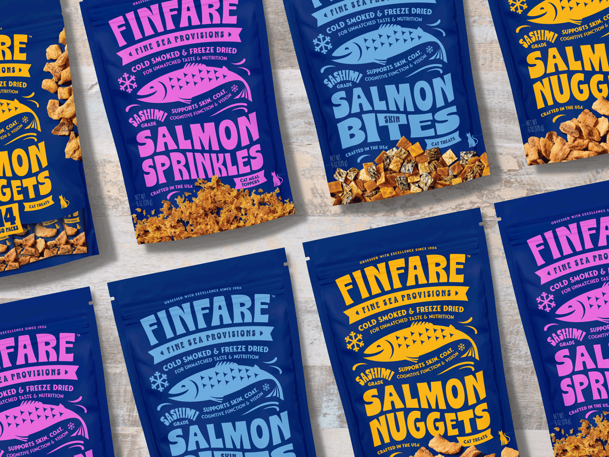 Finfare Salmon Cat Treats