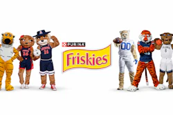 Friskies Signs College Cat Mascots