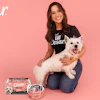 Lacey Chabert and Cesar are giving everyday mealtime a nutritious, pink-packed glow-up because dogs should totally Just Eat Cesar every day of the week.