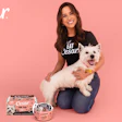 Lacey Chabert and Cesar are giving everyday mealtime a nutritious, pink-packed glow-up because dogs should totally Just Eat Cesar every day of the week.