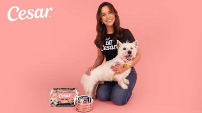 Lacey Chabert and Cesar are giving everyday mealtime a nutritious, pink-packed glow-up because dogs should totally Just Eat Cesar every day of the week.