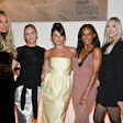 Paige DeSorbo celebrates with Gina Kirschenheiter, Kate Steinberg, Brittany Stewart and Morgan Stewart at the 2026 Variety Power of Women event presented by Lifetime on September 23, 2026, after receiving the Variety Courage Award presented by Purina.