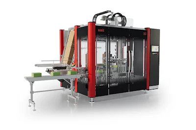 The new SOMIC 202 compact cartoner is designed for standardized packaging tasks.