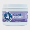 Pet Healthworks Good Fitness dog health supplement jar with purple label supporting metabolism and muscle health