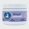 Pet Healthworks Good Fitness dog health supplement jar with purple label supporting metabolism and muscle health